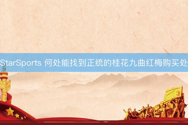 StarSports 何处能找到正统的桂花九曲红梅购买处
